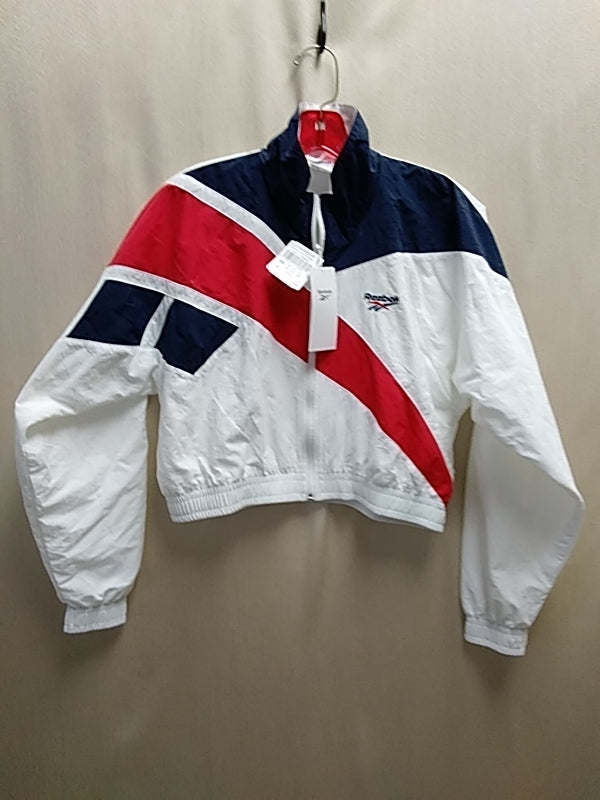 NWT Reebok Classic Vector Crop Top Track Jacket size XS