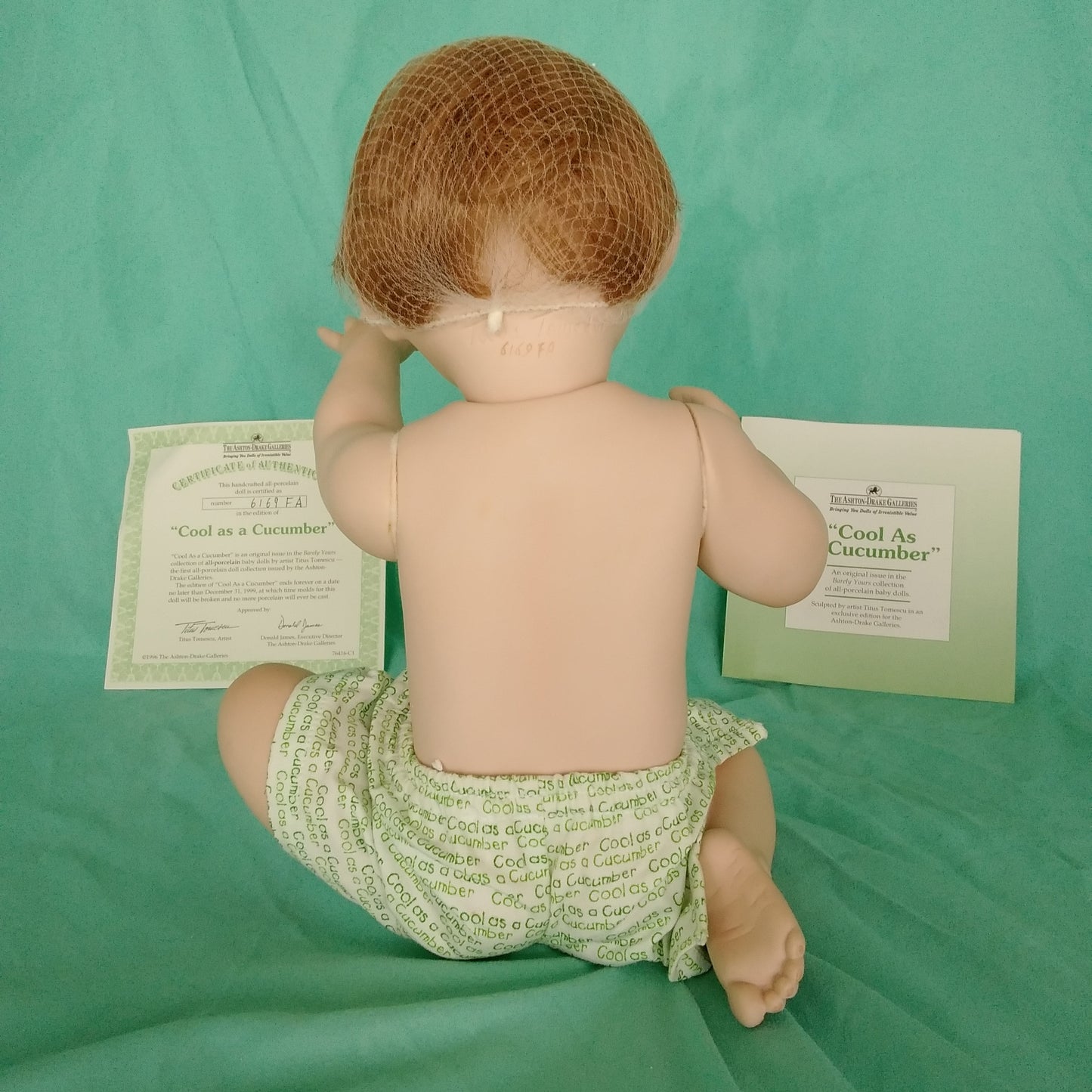 The Ashton-Drake Galleries - Cool as a Cucumber Porcelain Doll