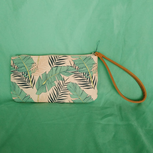 Nautica Floral Flap Tab Wristlet
