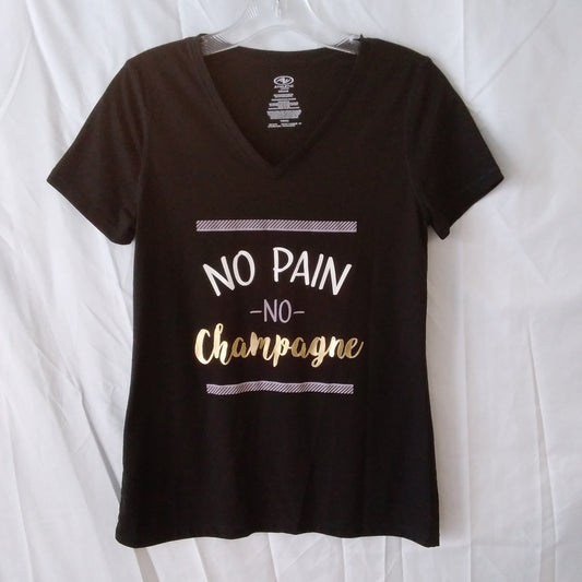 No Pain No Champagne Ladies Graphic Tee - S/CH 4-6