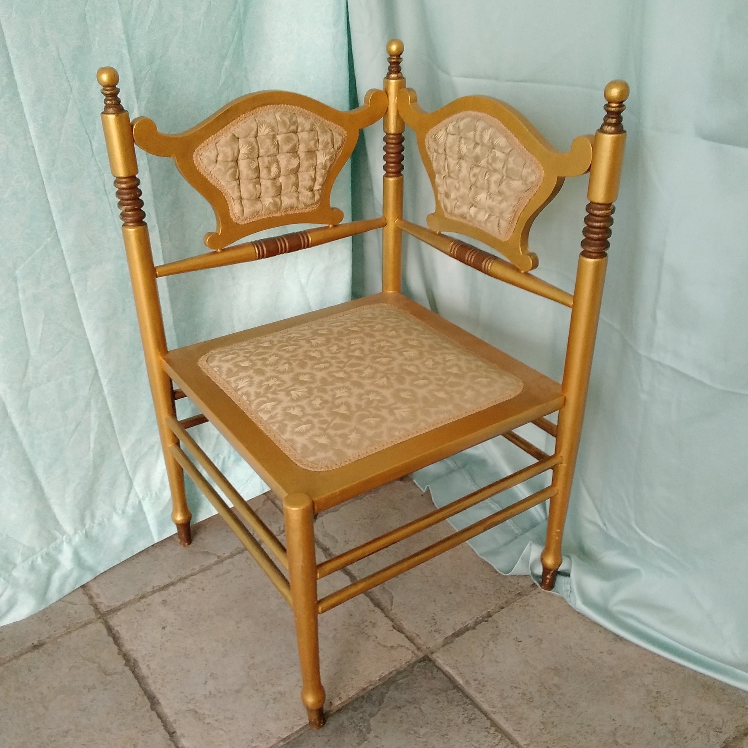 Bamboo discount corner chair