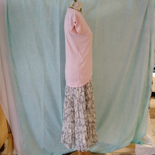 NWT - Asos Peach Viscose Maternity Nursing Top - US 2