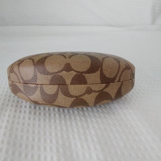 Coach Hard Clam Shell Eyeglass Case