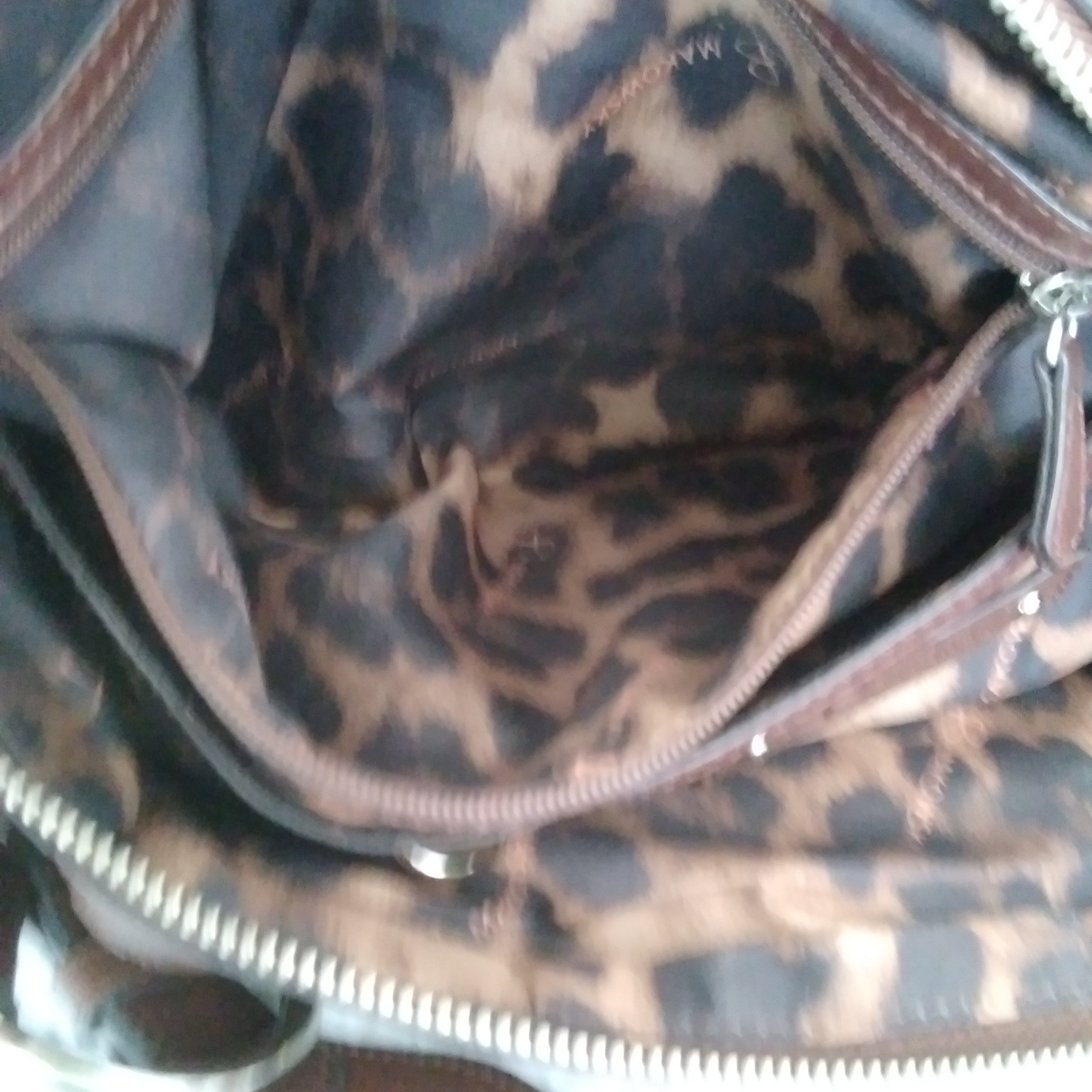 Leather handbag B. Makowsky Black in Leather - 31941748