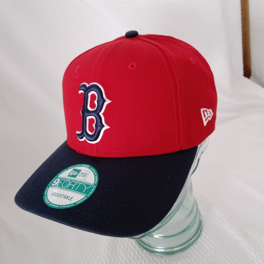 New Era - Boston Red Sox Cooperstown Collection Red Cap with B Logo NWT