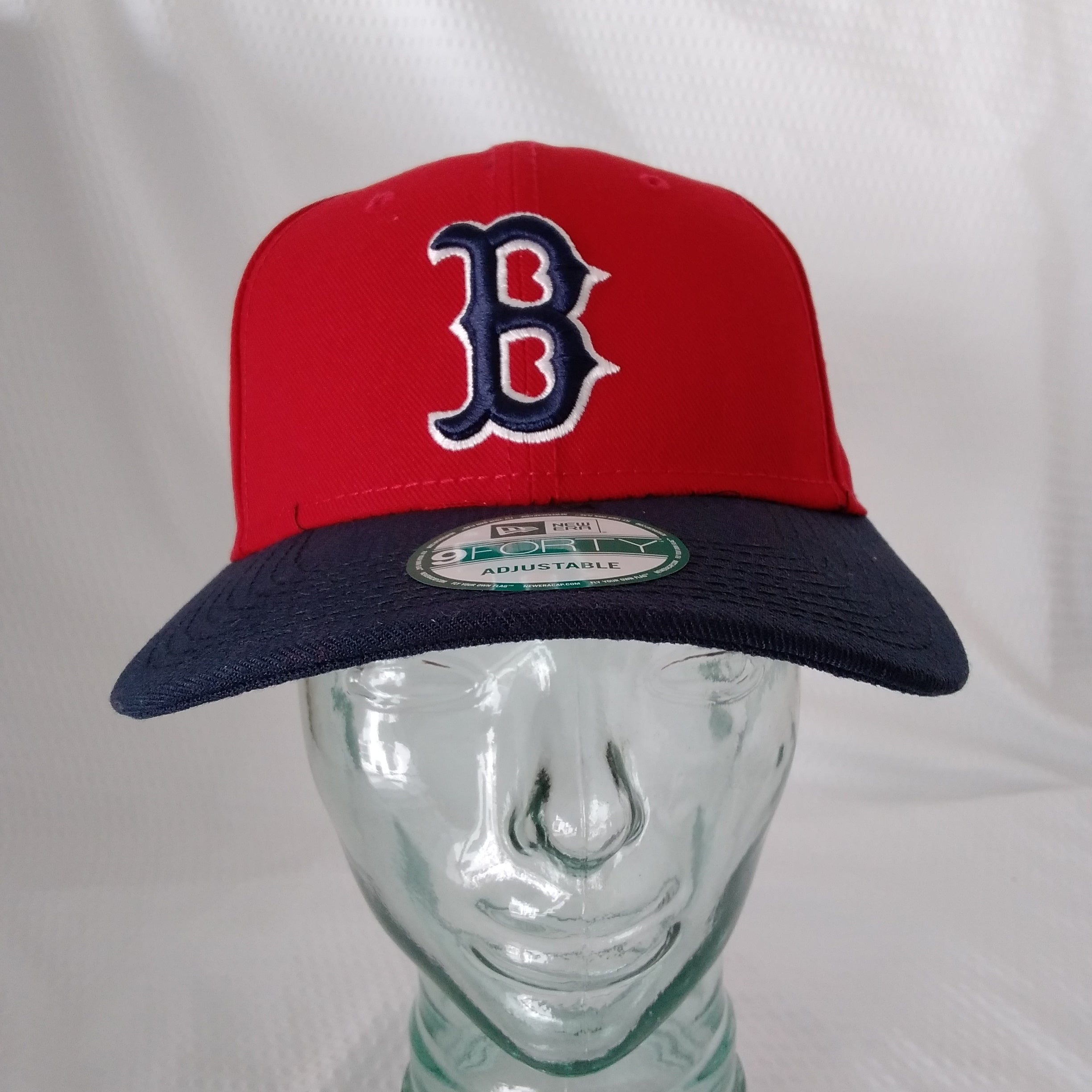 New Era - Boston Red Sox Cooperstown Collection Red Cap with B 