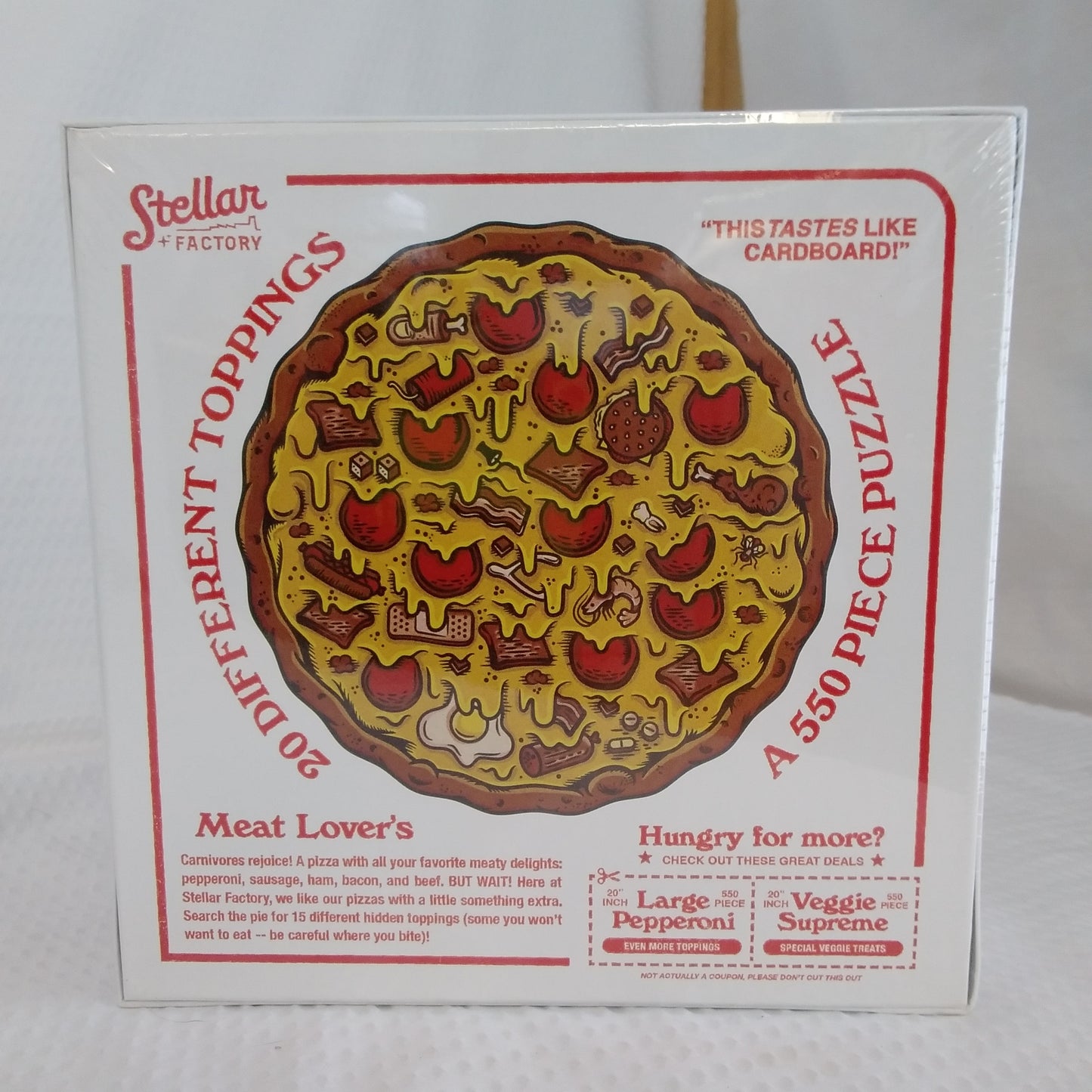 Stellar Factory - Meat Lover's Pizza Puzzle - NEW