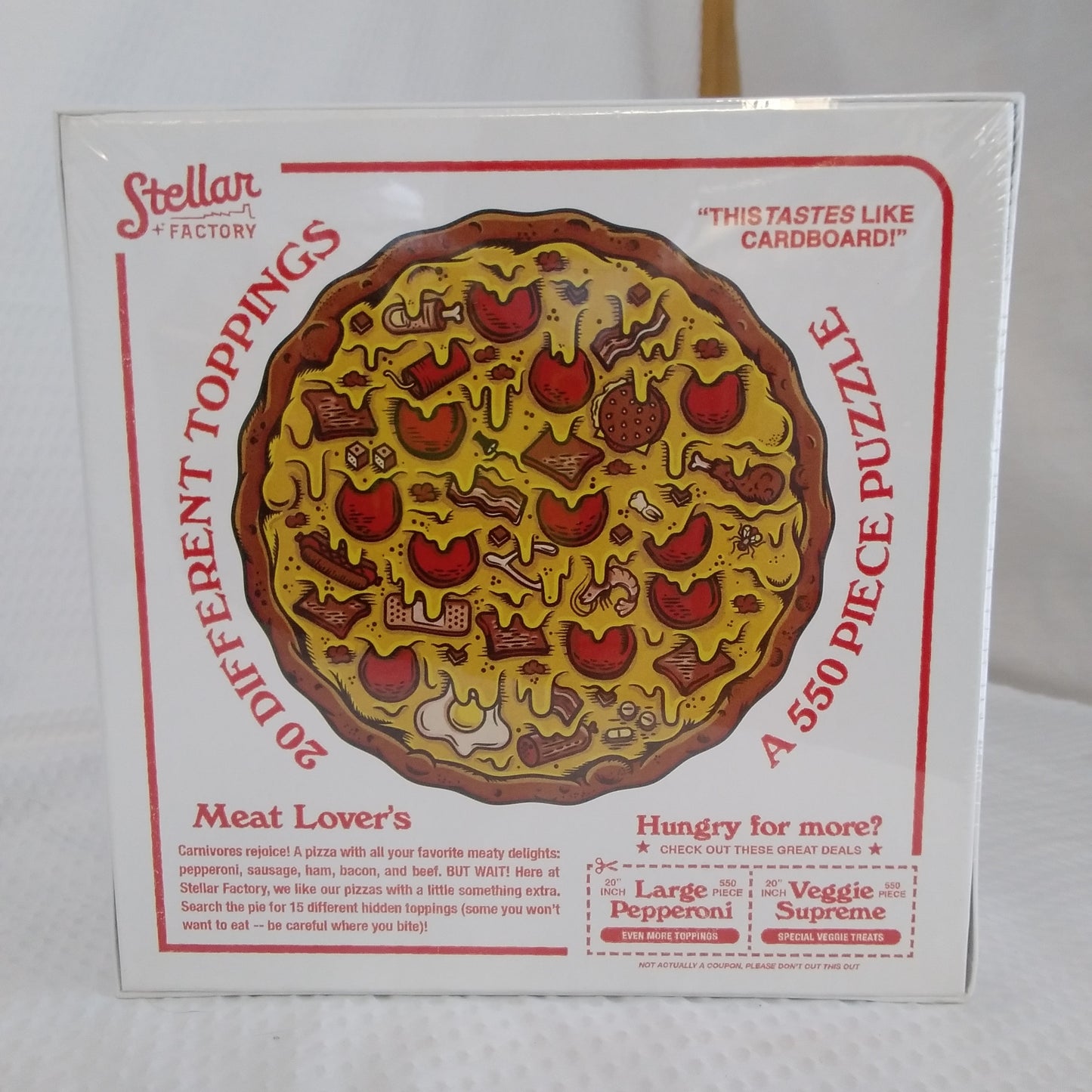 Stellar Factory - Meat Lover's Pizza Puzzle - NEW