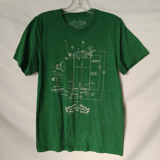 Green Sierra Nevada Graphic Tee - Size M 52/48