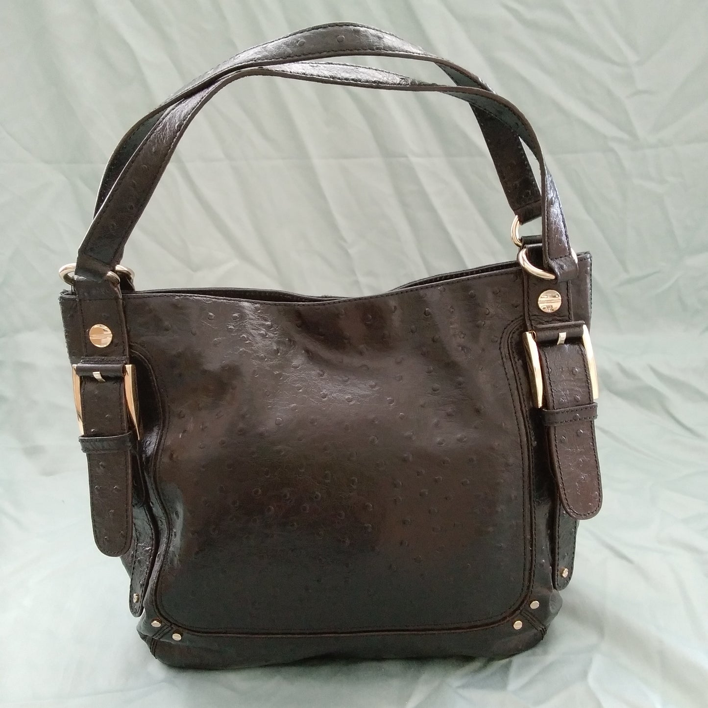 Antonio Melani Black Leather Tote