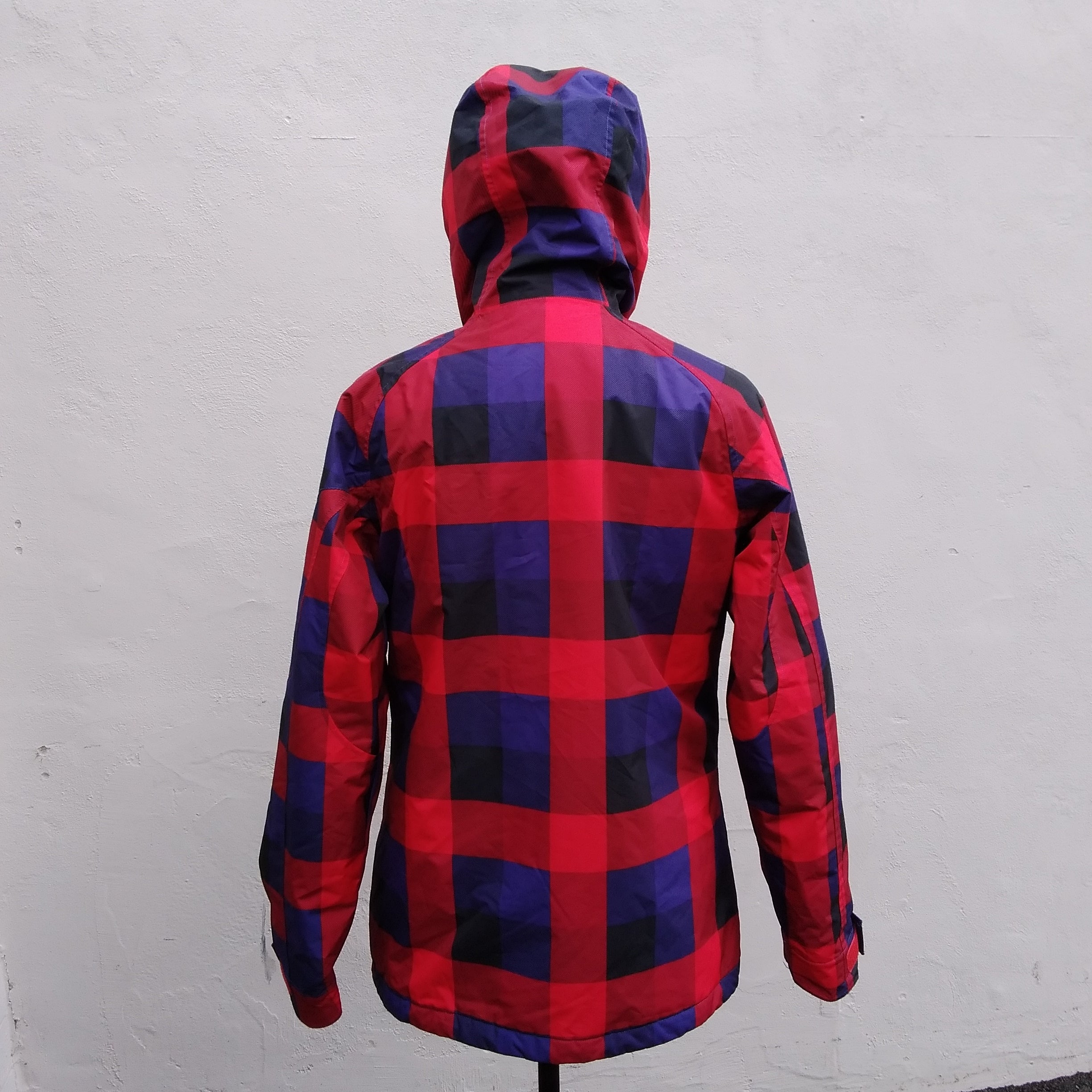 Plaid ski clearance jacket