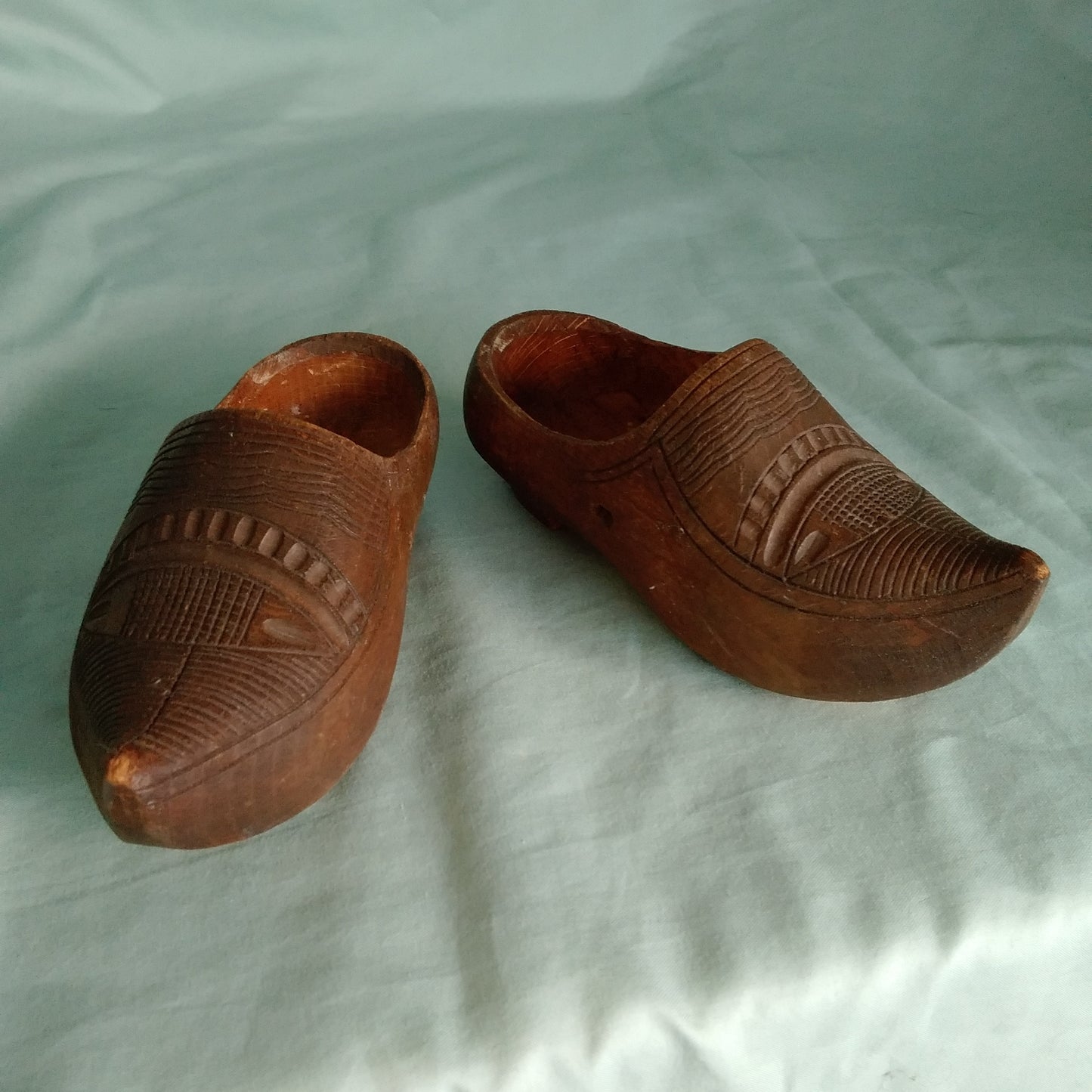 Vintage 1940's Handmade Dutch Wooden Shoes