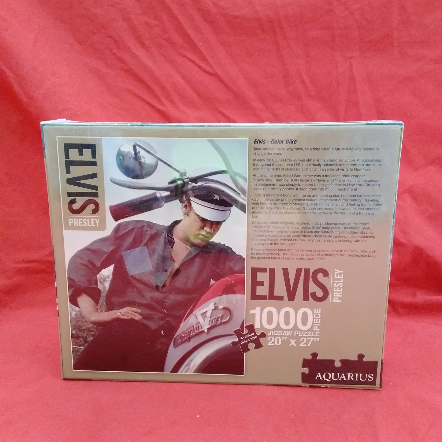 NIB - Elvis Presley 1000 Piece Puzzle by Aquarius - Size: 20"x27"