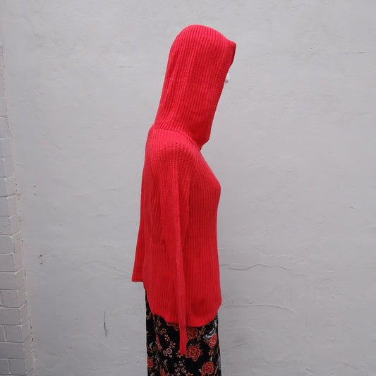 NWT - Gap Body Orange Hooded Sweater - S