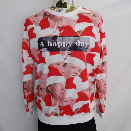 A Happy Day 'Trump' Long Sleeve Sweatshirt - M