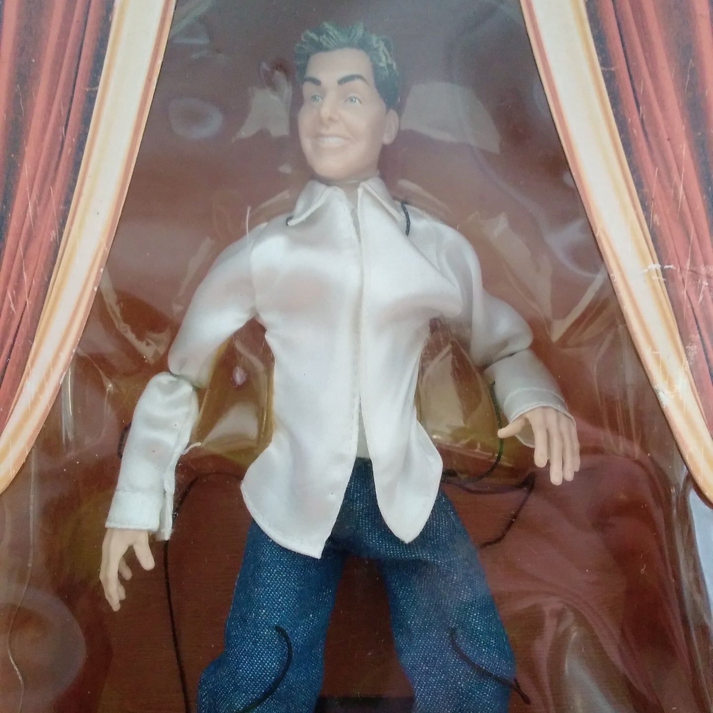 NIB - NSync Collectible Marionette - Lance Bass 10" Figure
