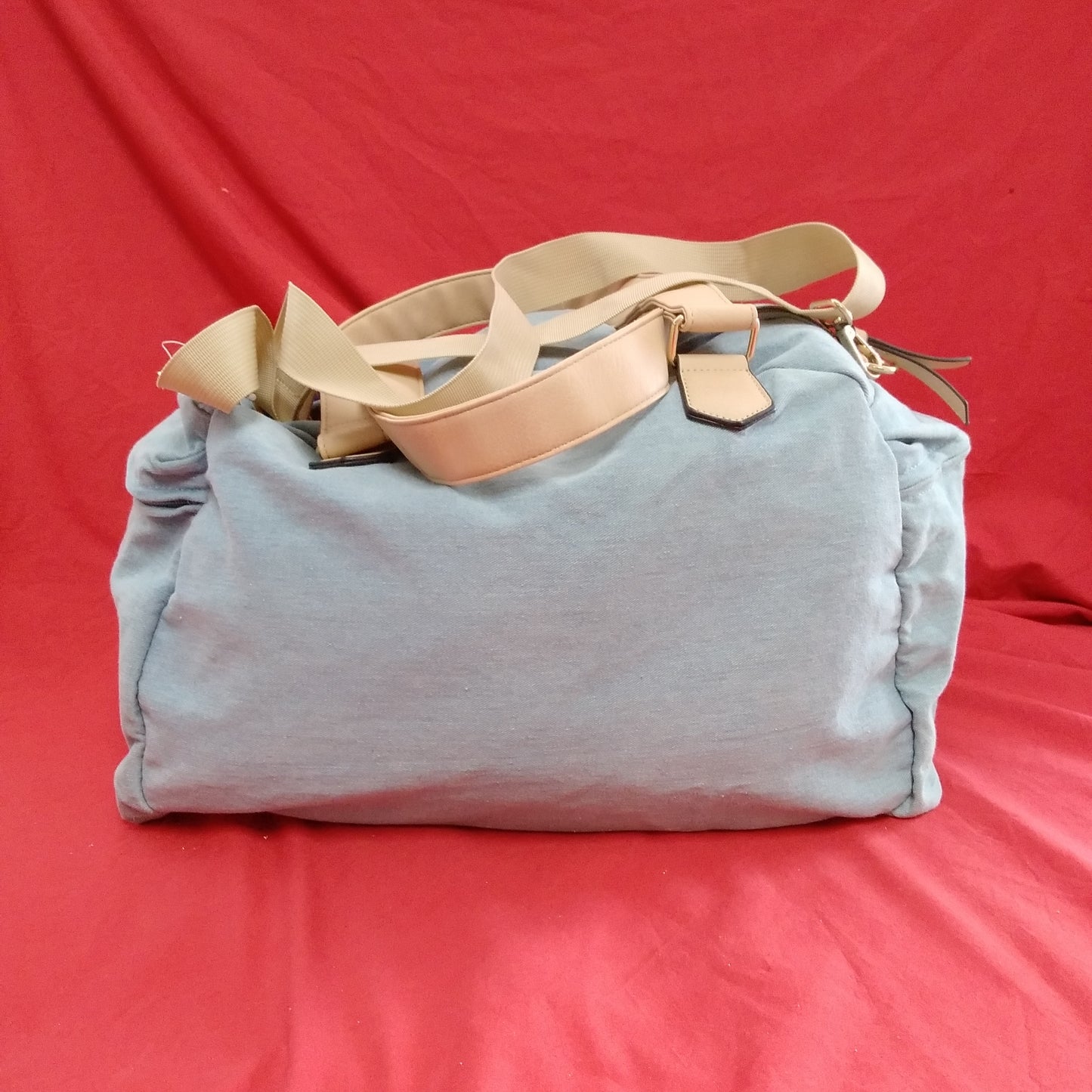 NWT - Violet Ray Denim Duffle/Travel Bag