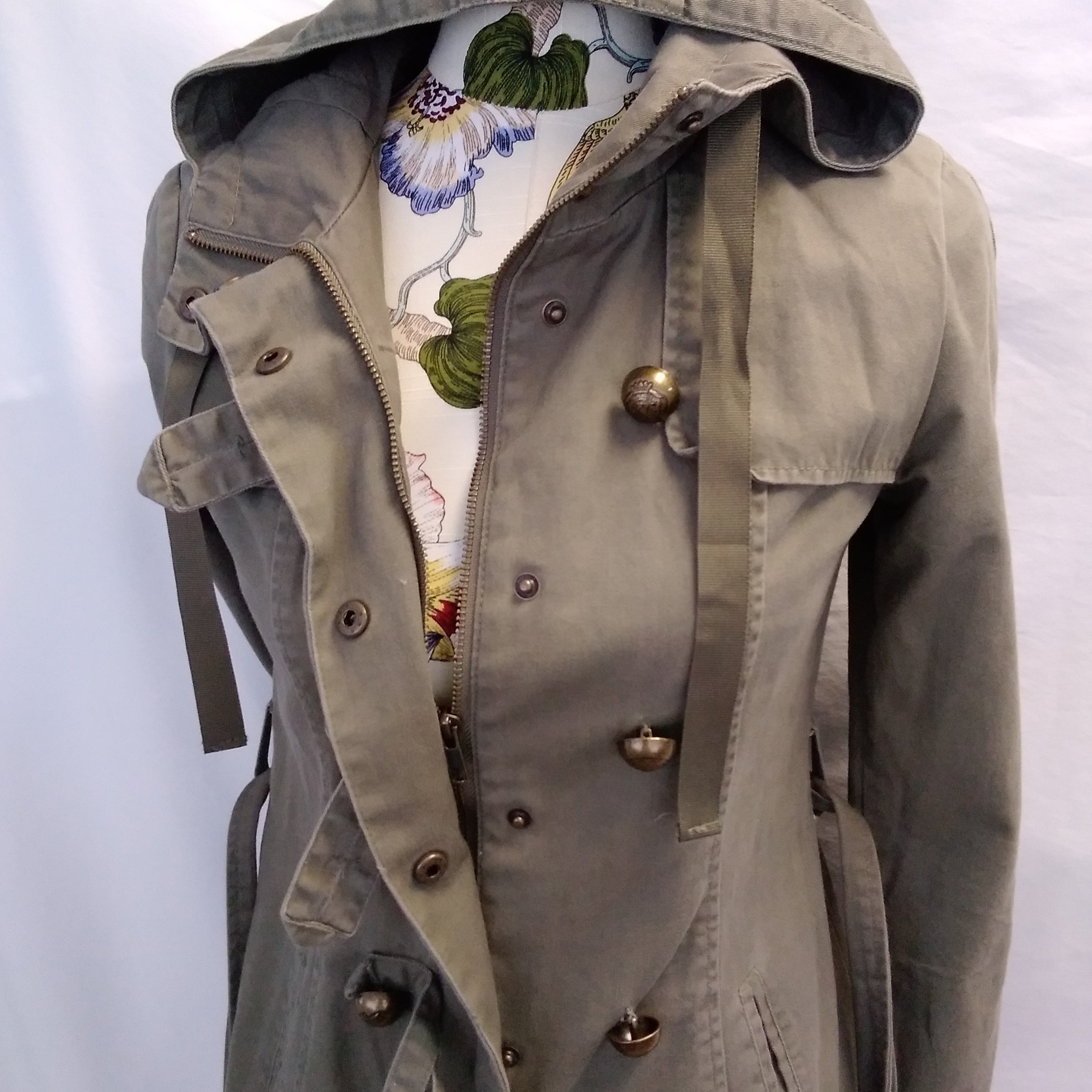 Anthropologie military outlet jacket