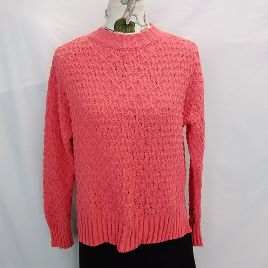 NWT - A New Day Coral Knit Sweater - XS
