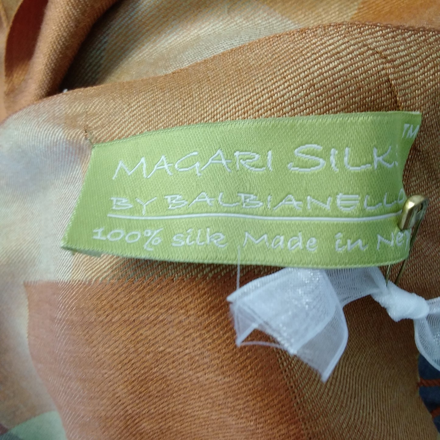 MAGARI SILK - Scarf Wrap - 72" x 22"