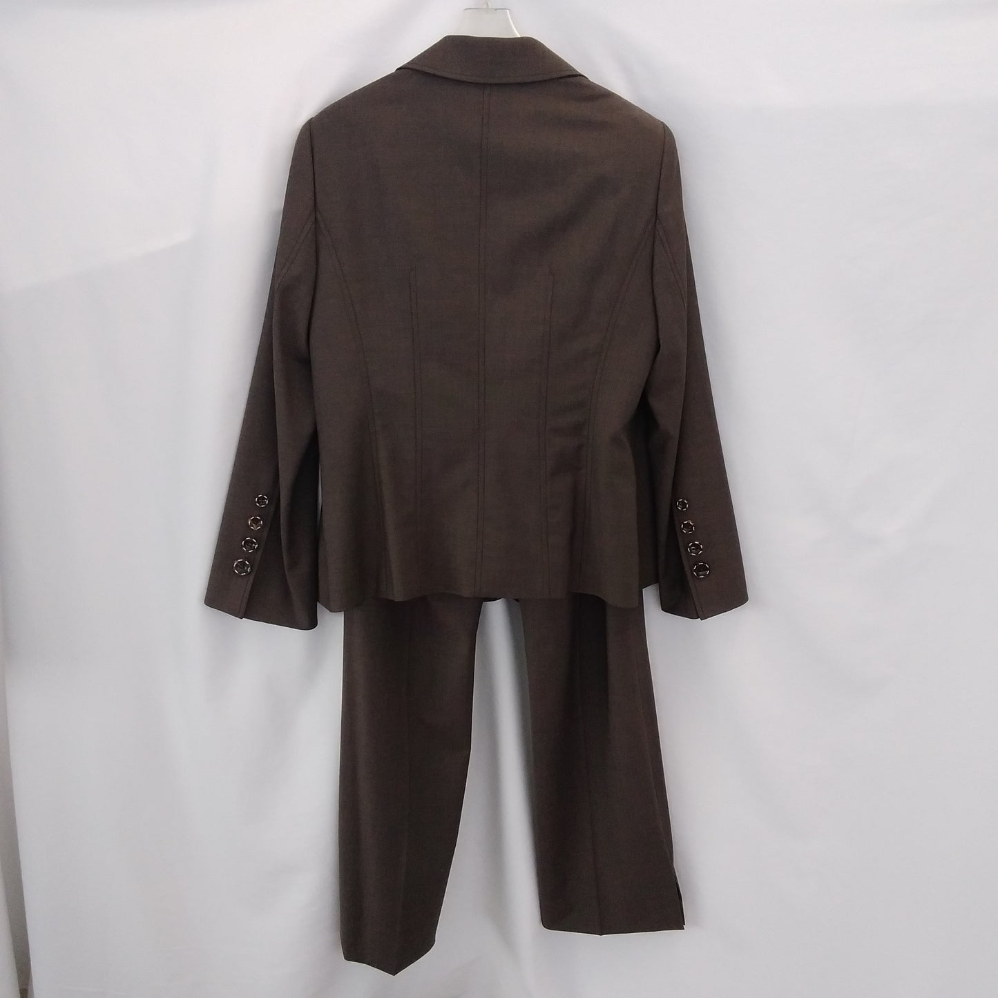 NWT - ESCADA brown Pants Suit - Blazer 44 / US 14