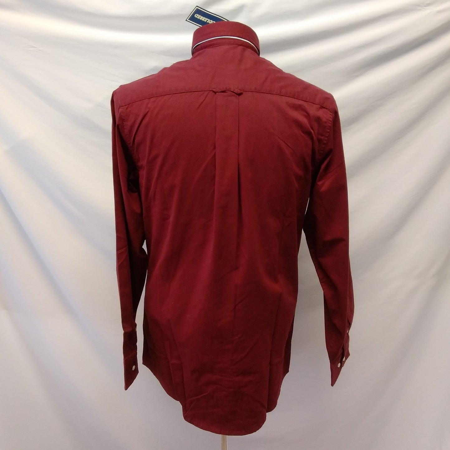 NWT - Saddlebred Burgundy Long Sleeve Shirt - S