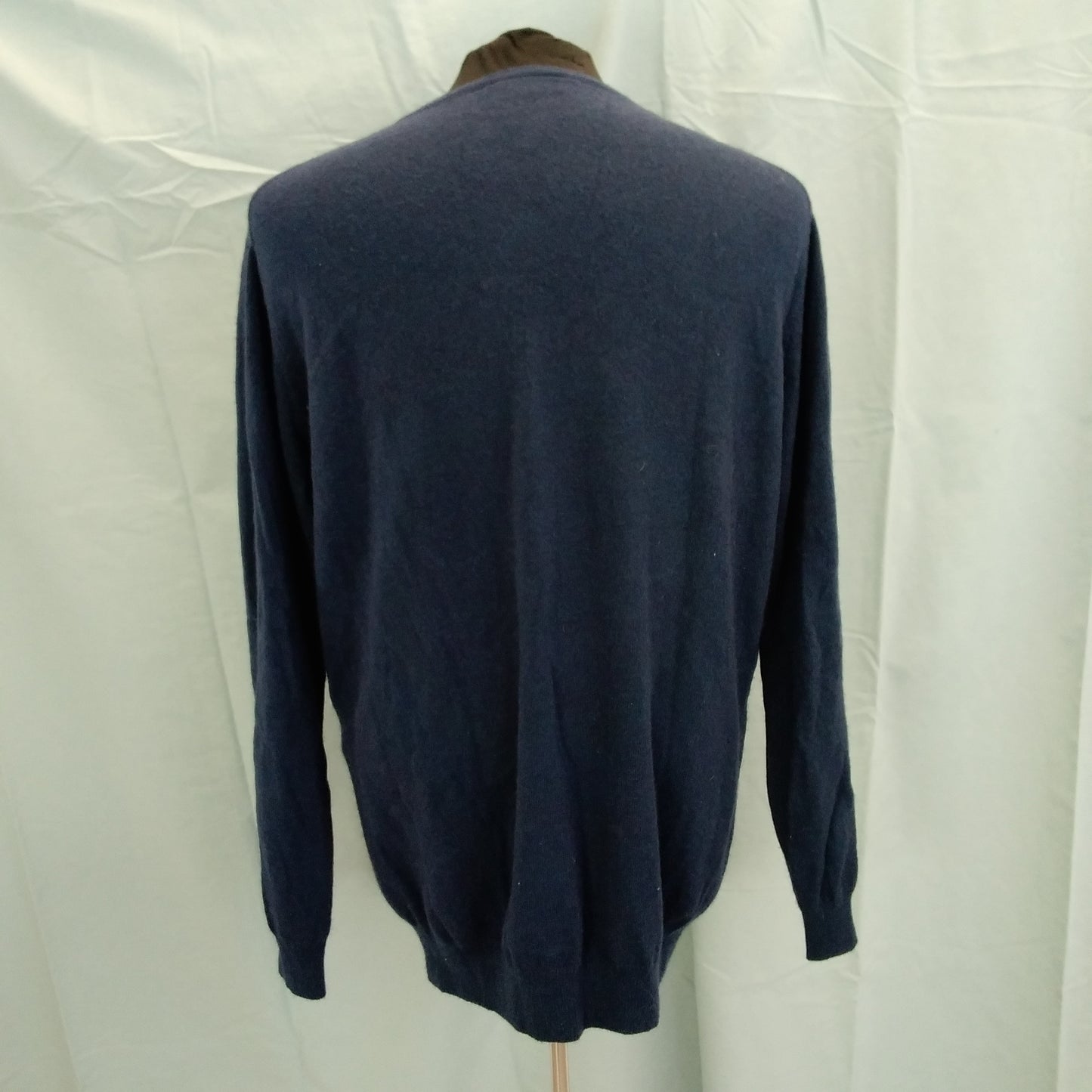 Rodd & Gunn blue Queenstown OPTIM Wool/Cashmere Blend Sweater - 2XL