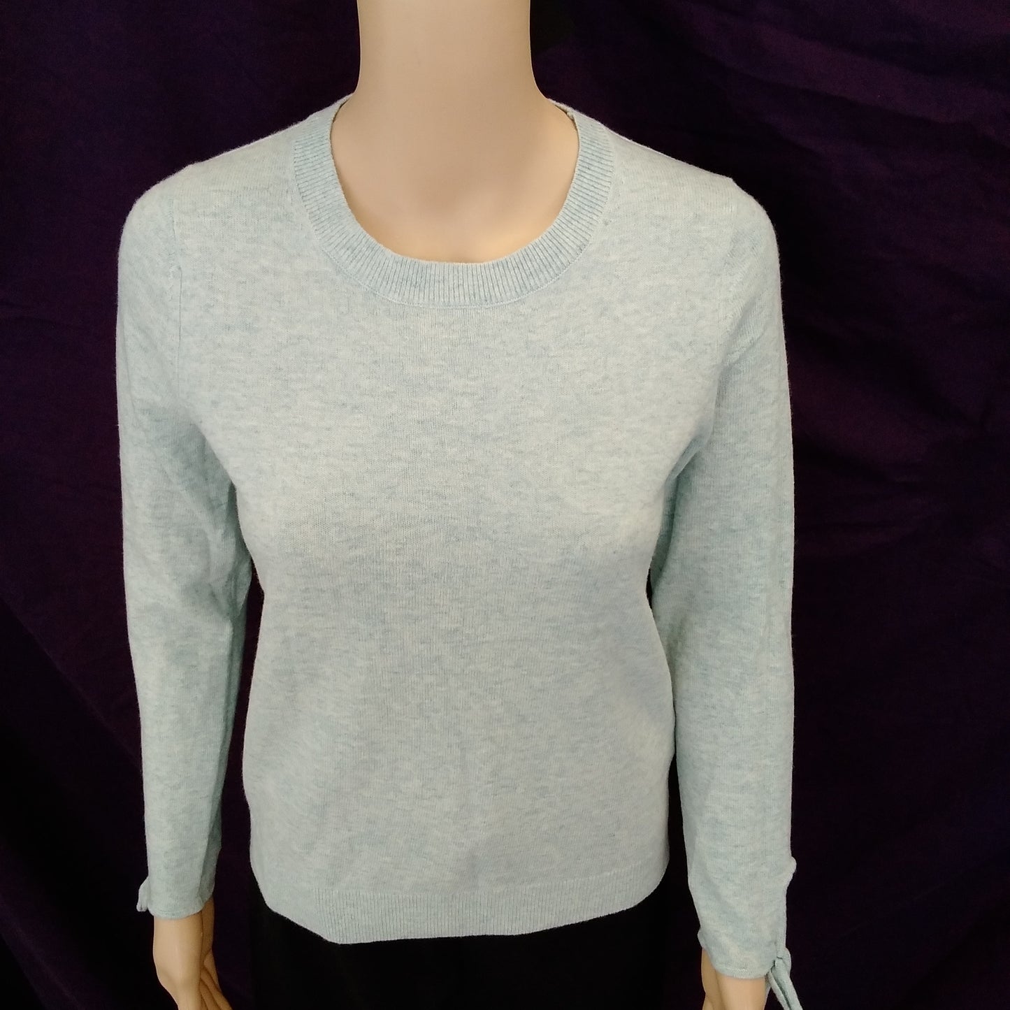 NWT - Banana Republic Filpucci Blue Wool Blend Crew Sweater - XS