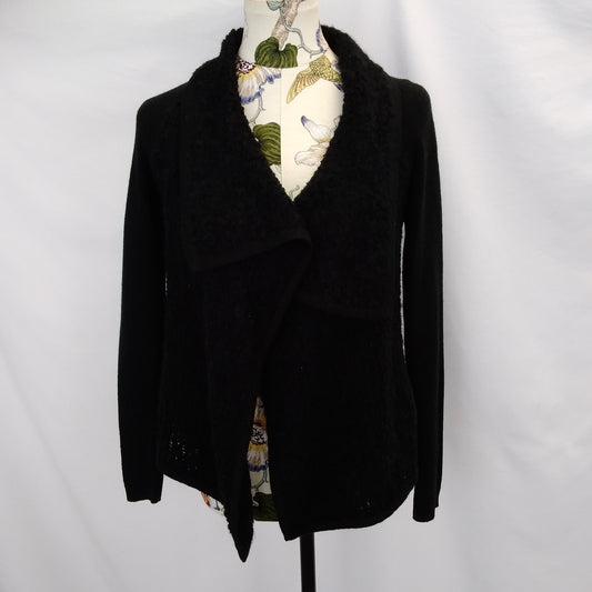 NWT - Loft black Open Front Cardigan Sweater - XS