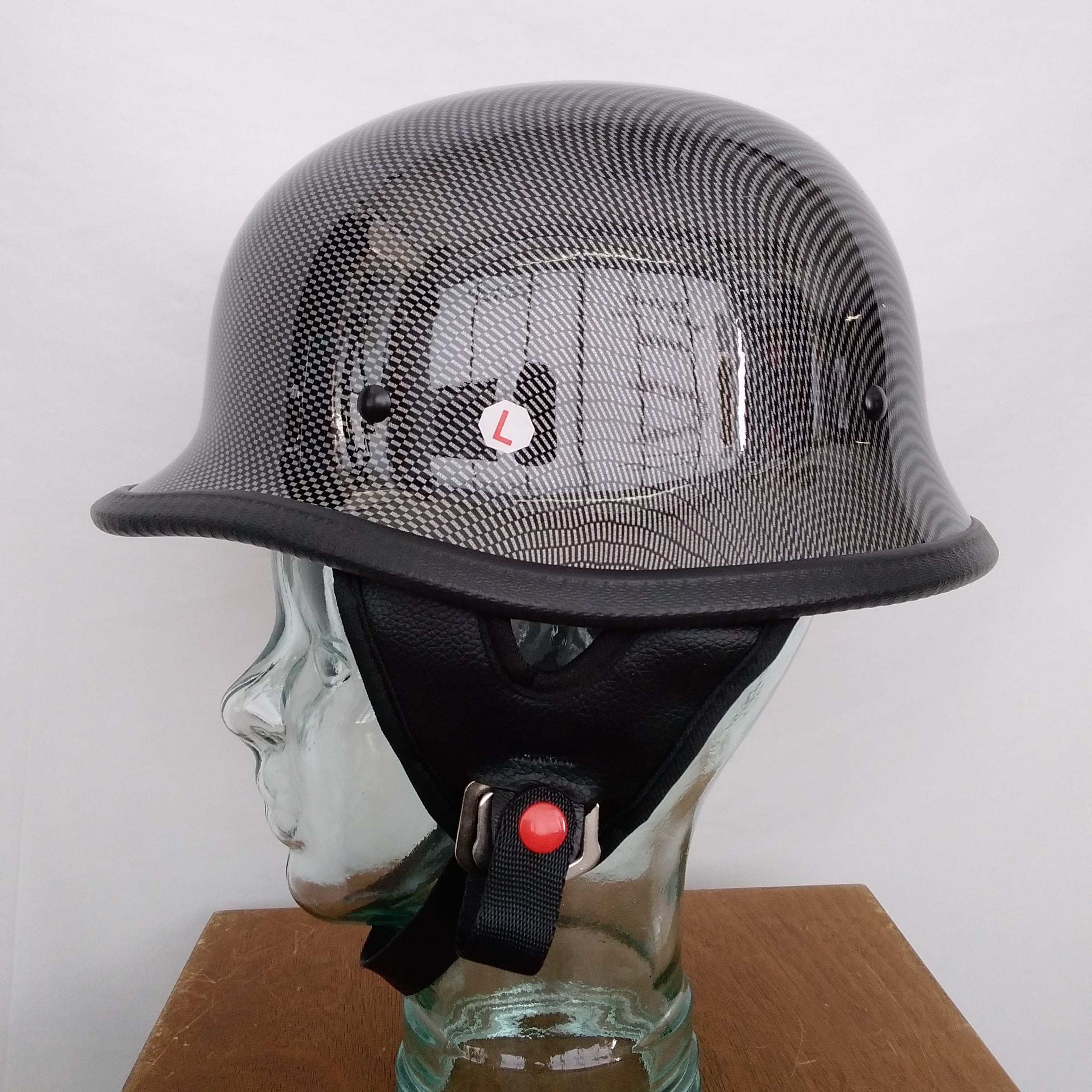 Carbon fiber german store helmet