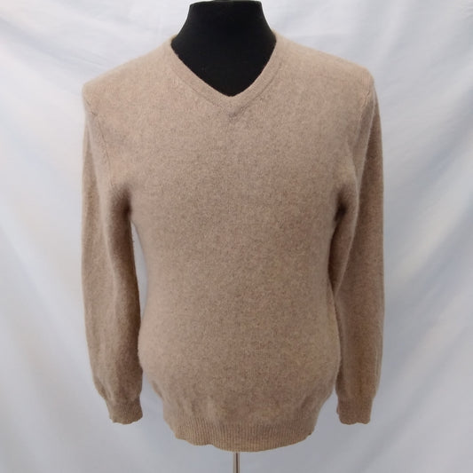 Article 365 Men's Brown Cashmere Sweater - Size: L