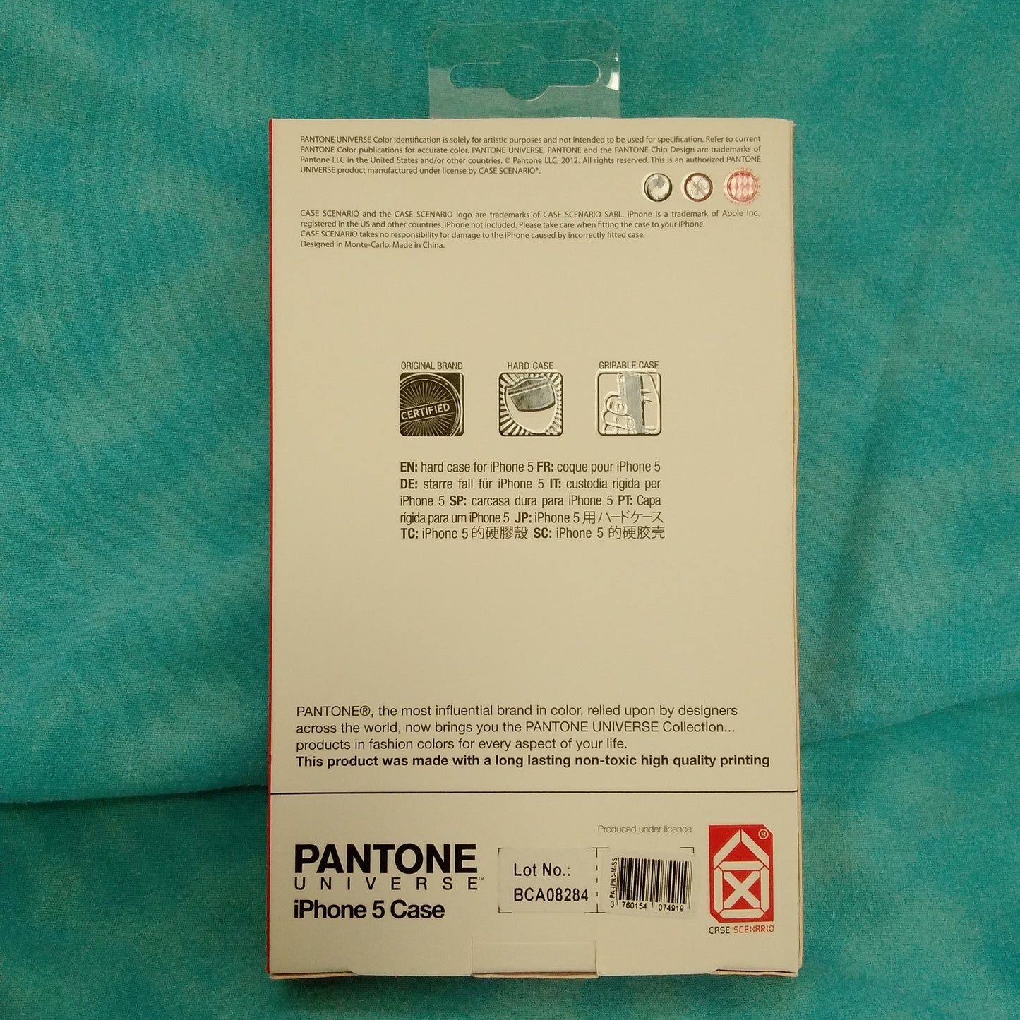 NIB - 2013 Pantone Universe Apple iPhone 5 Case #10328 - Color: Shining Sage
