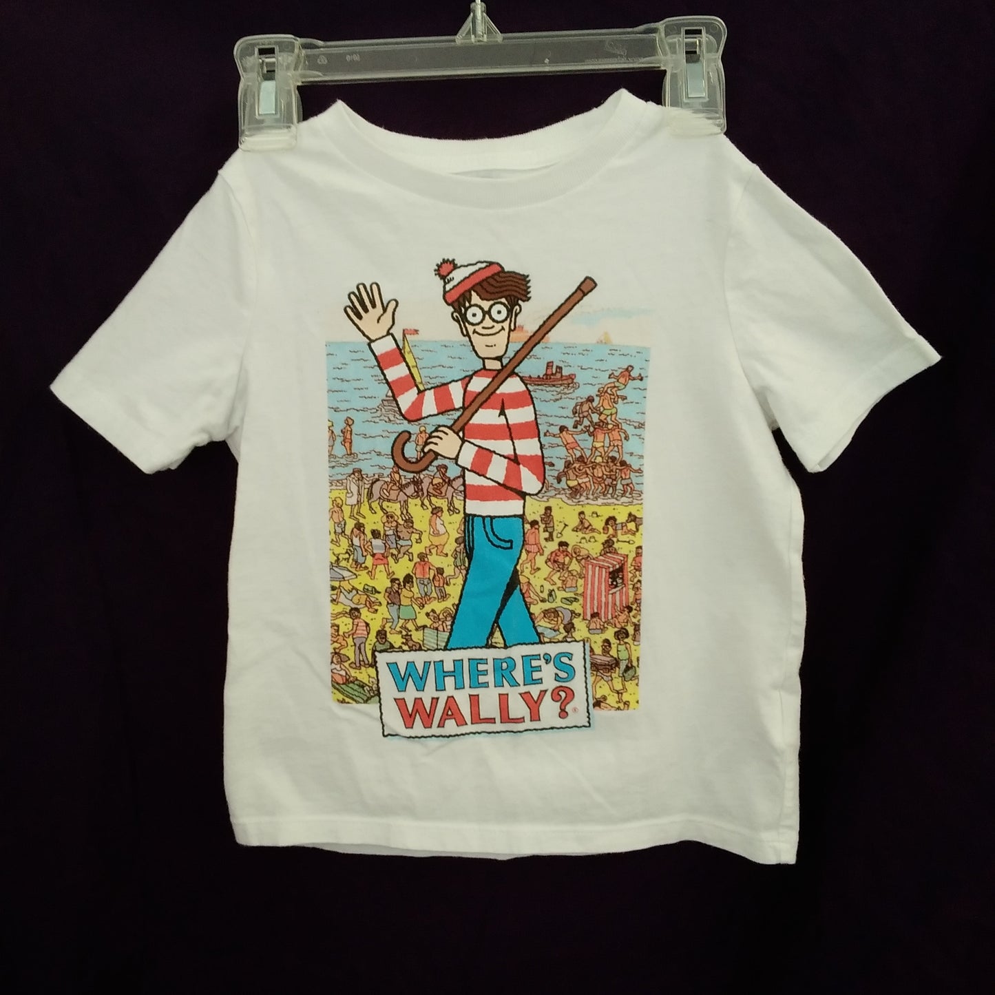 Gap Kid's Graphic Tee - Where's Wally - Size: XS