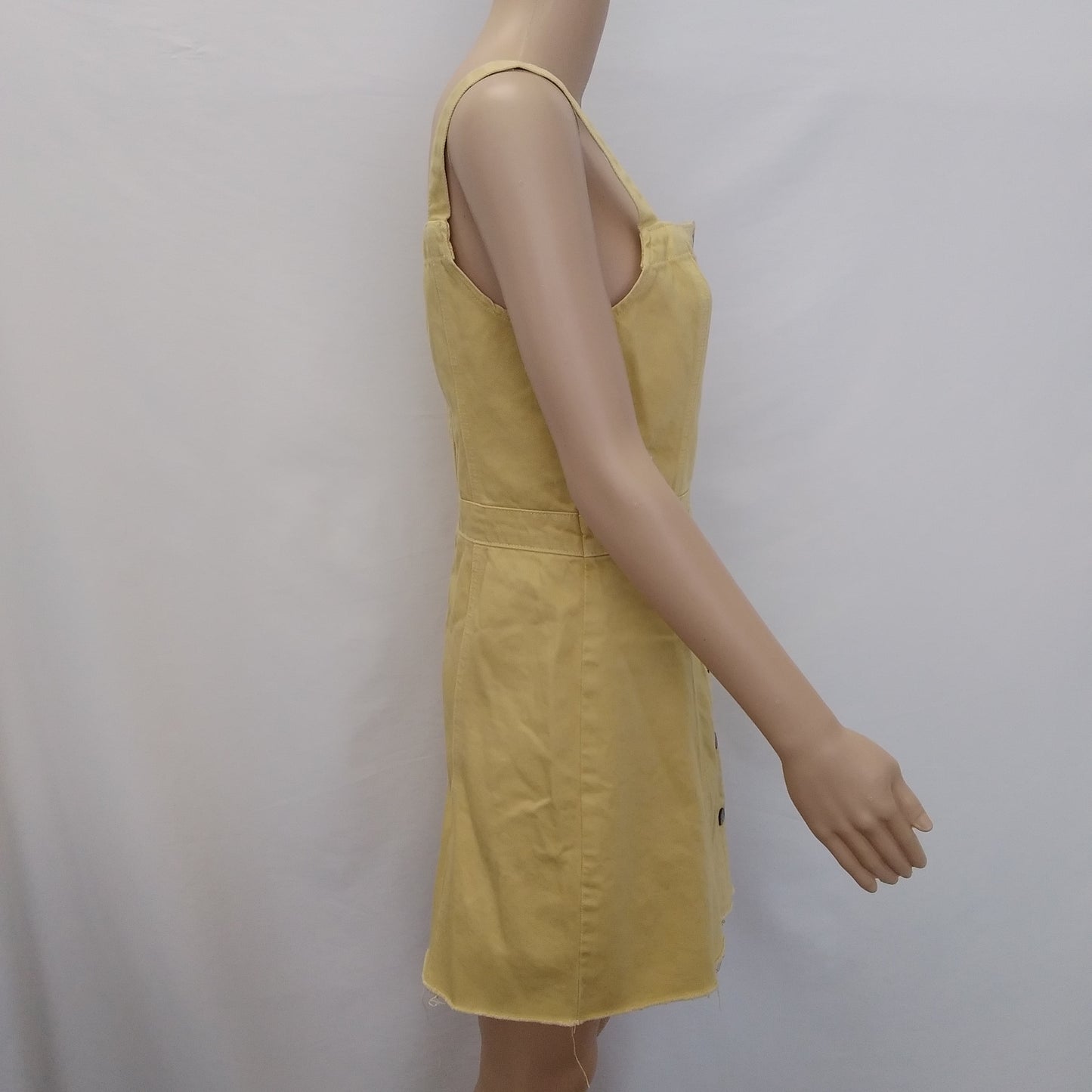 Boyish Kennedy Denim Sleeveless Mini Dress - Size: S