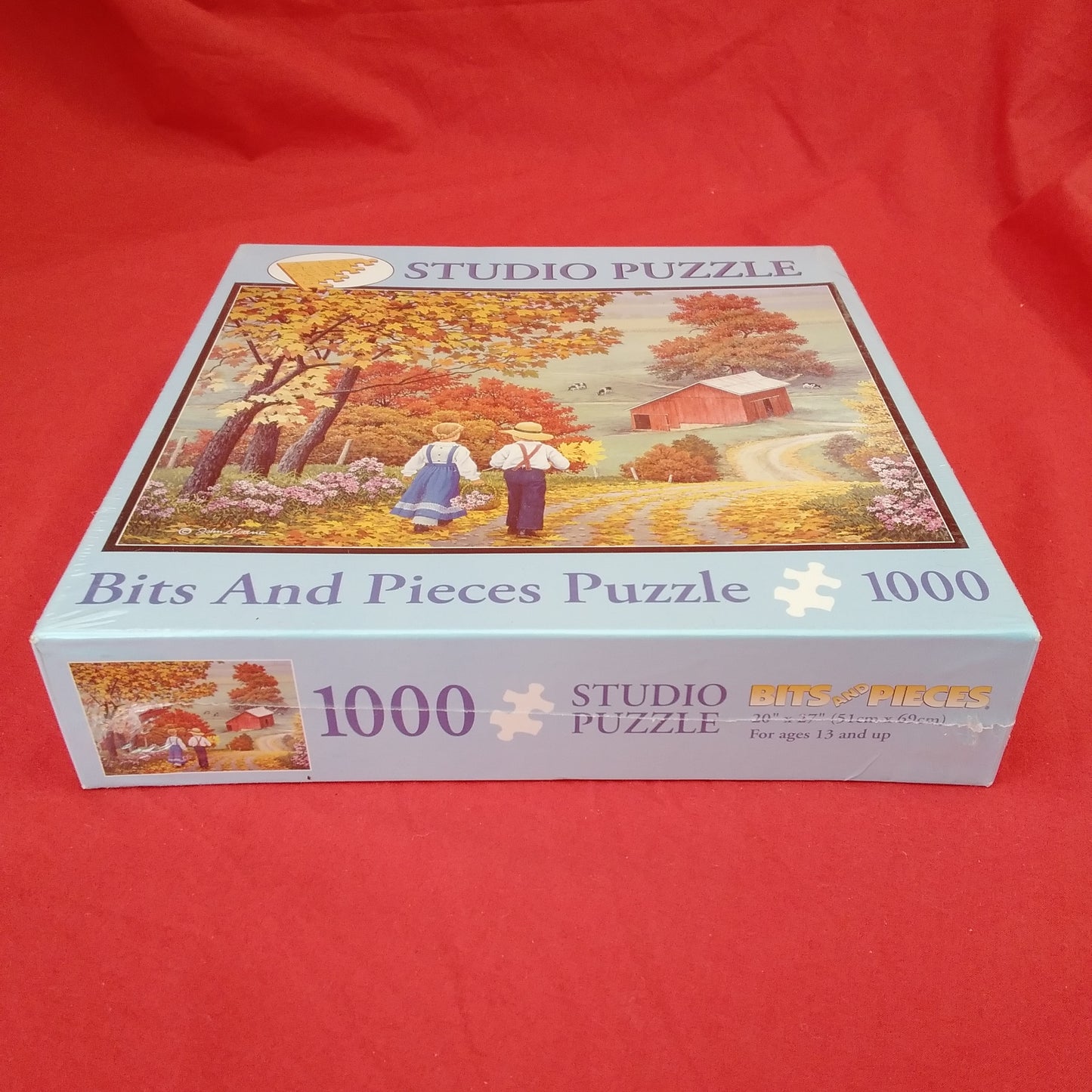 NIB - Golden Days - Bits & Pieces 1000 Piece Studio Jigsaw Puzzle - Ages: 13 and up