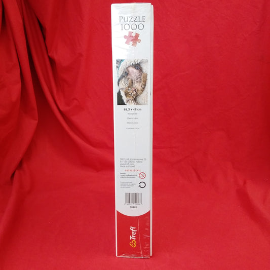 NIB - Trefl "Cheerful Kitten" 1000 Piece Jigsaw Puzzle