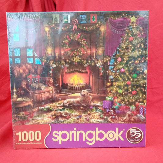 NIB - Cozy Christmas - 1000 Piece Jigsaw Puzzle by Springbok