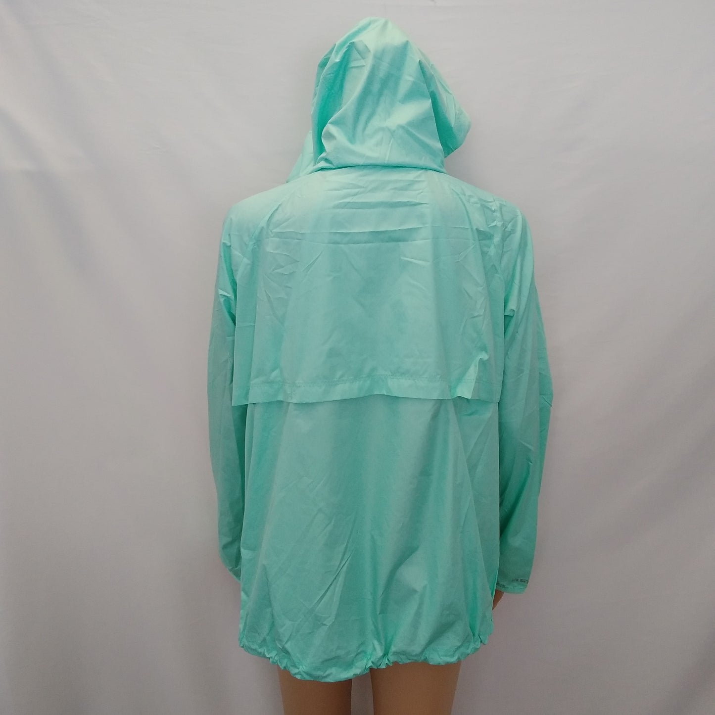 NWT - Under Armour Women's Seafoam Green Hooded Rain Jacket - Size: SM/P