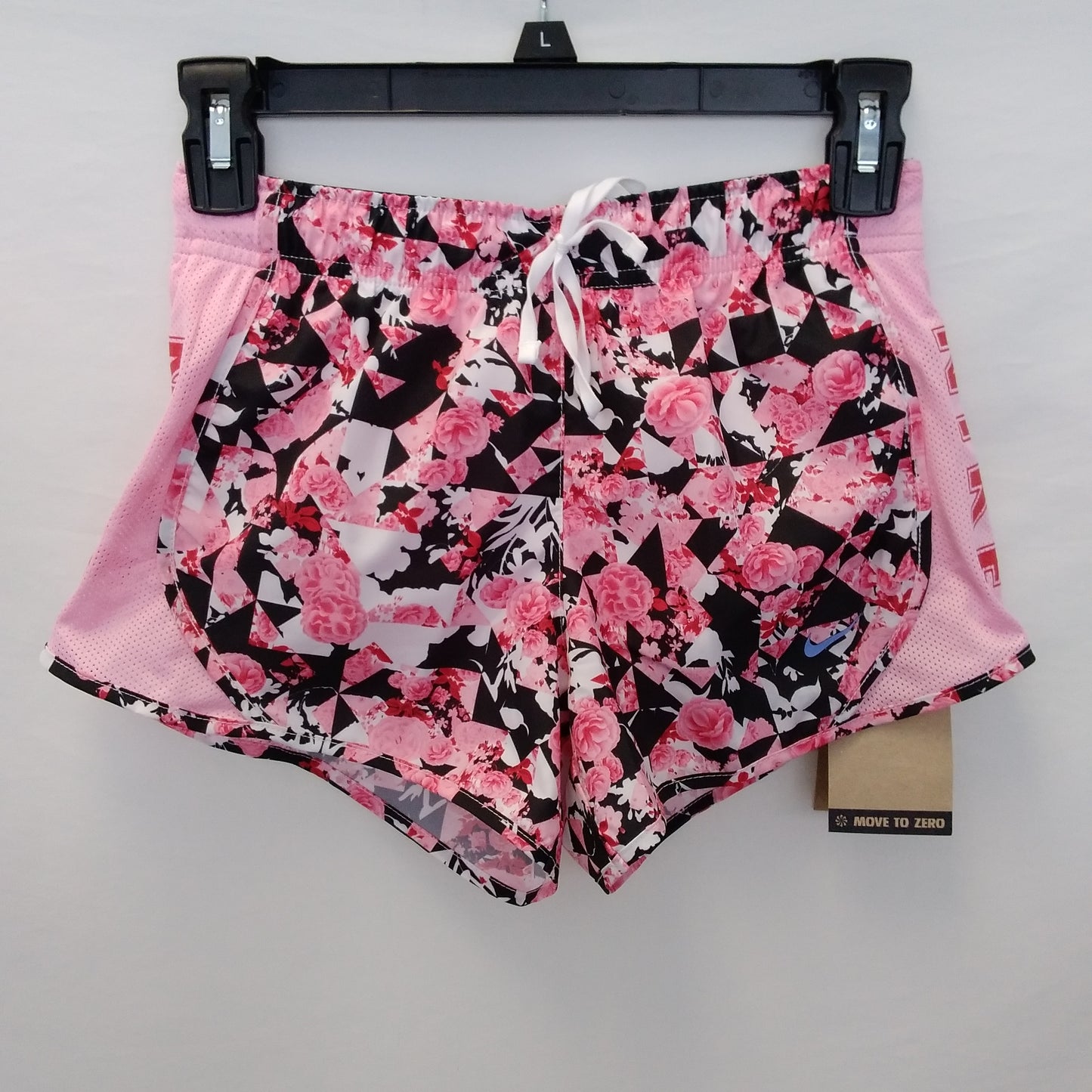 NWT - Nike Girl's Pink/Royal Running Shorts - Size: M