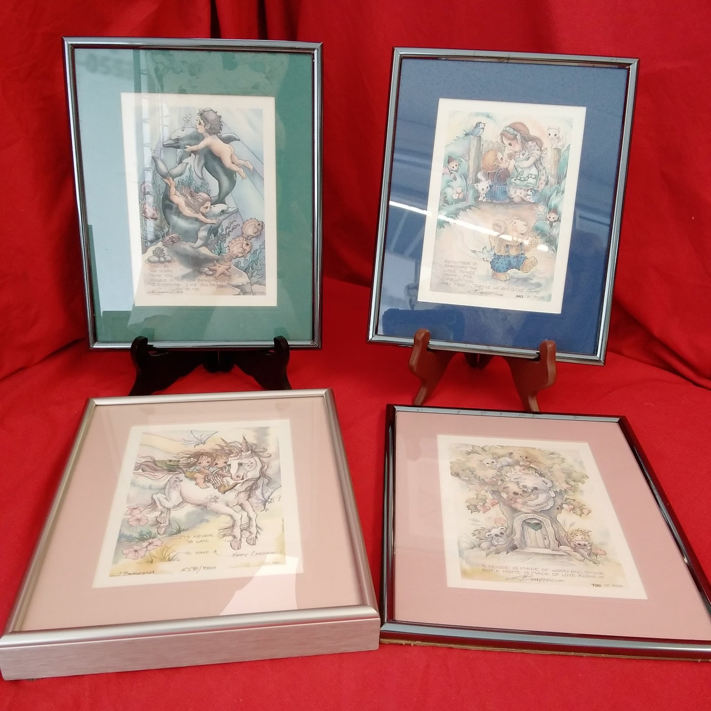 Set of 4 - Jody Bergsma Signed/Numbered Prints