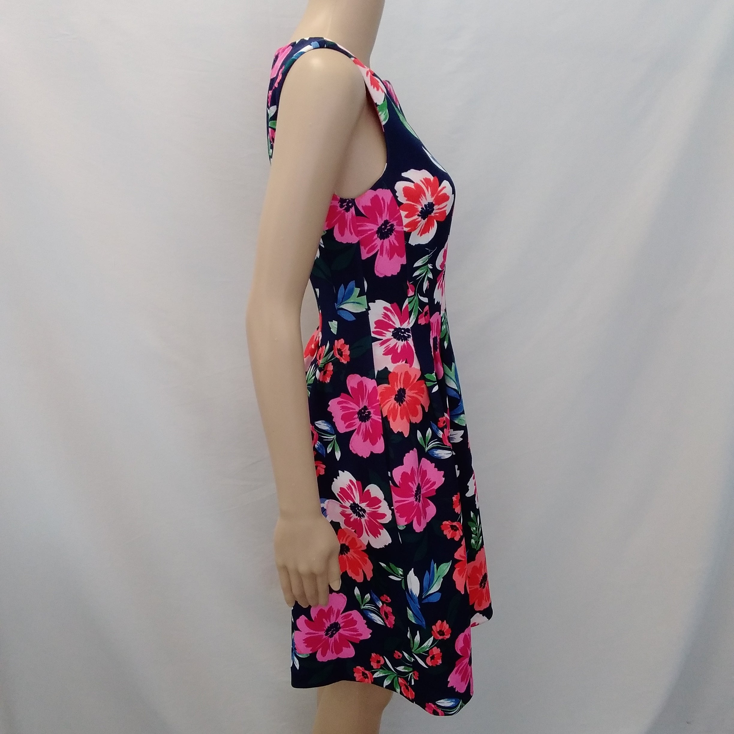 Vince camuto navy outlet floral dress