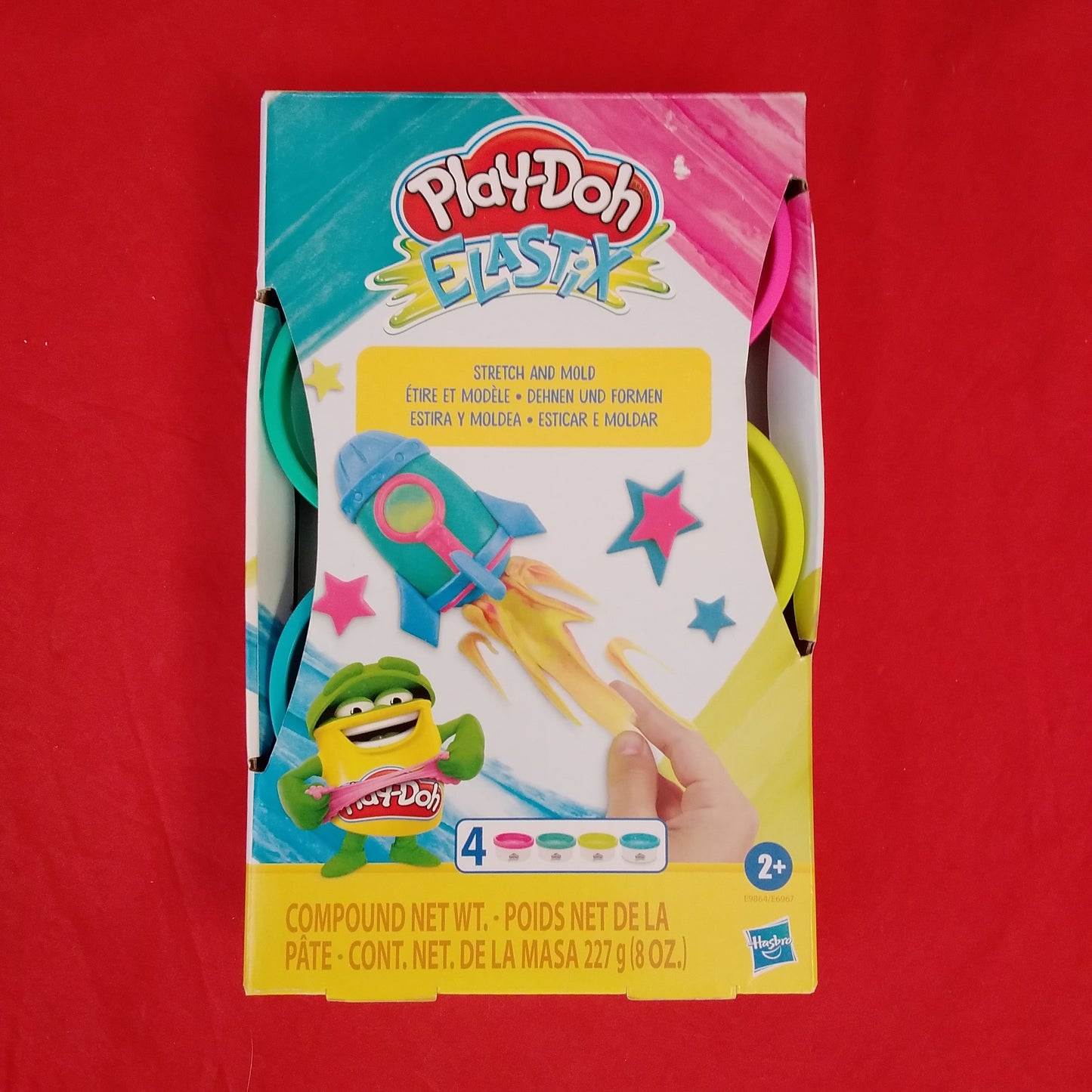 NIB - Play-Doh Elastix 4 pack - Ages: 2+