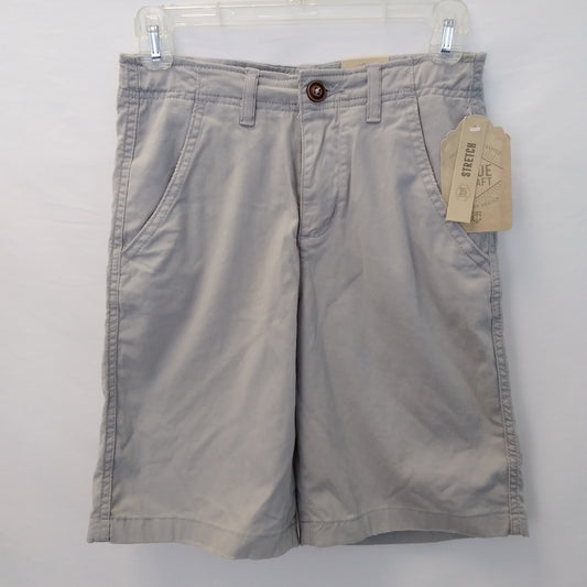 NWT - True Craft Boy's Dove Gray Shorts - 14