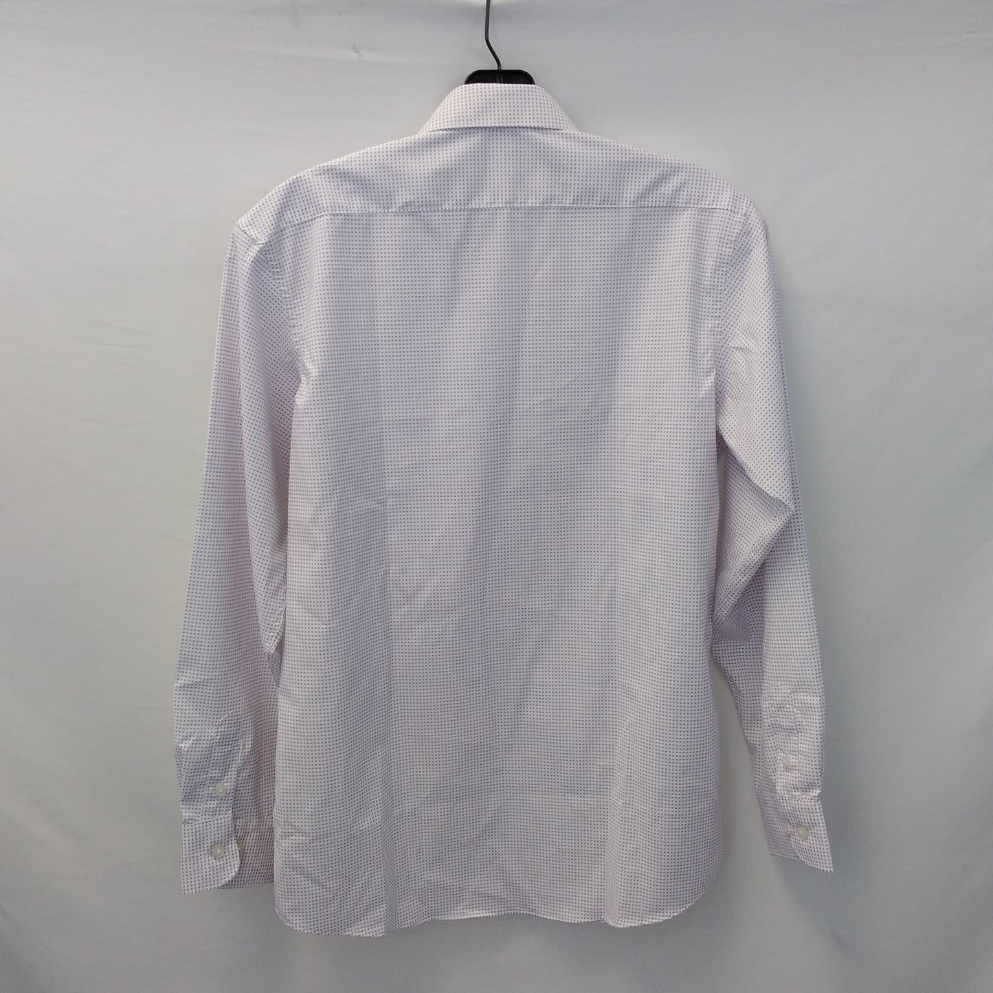 NWT - Michael Kors Boy's Purple Dot Long Sleeve Button Up Shirt - 16