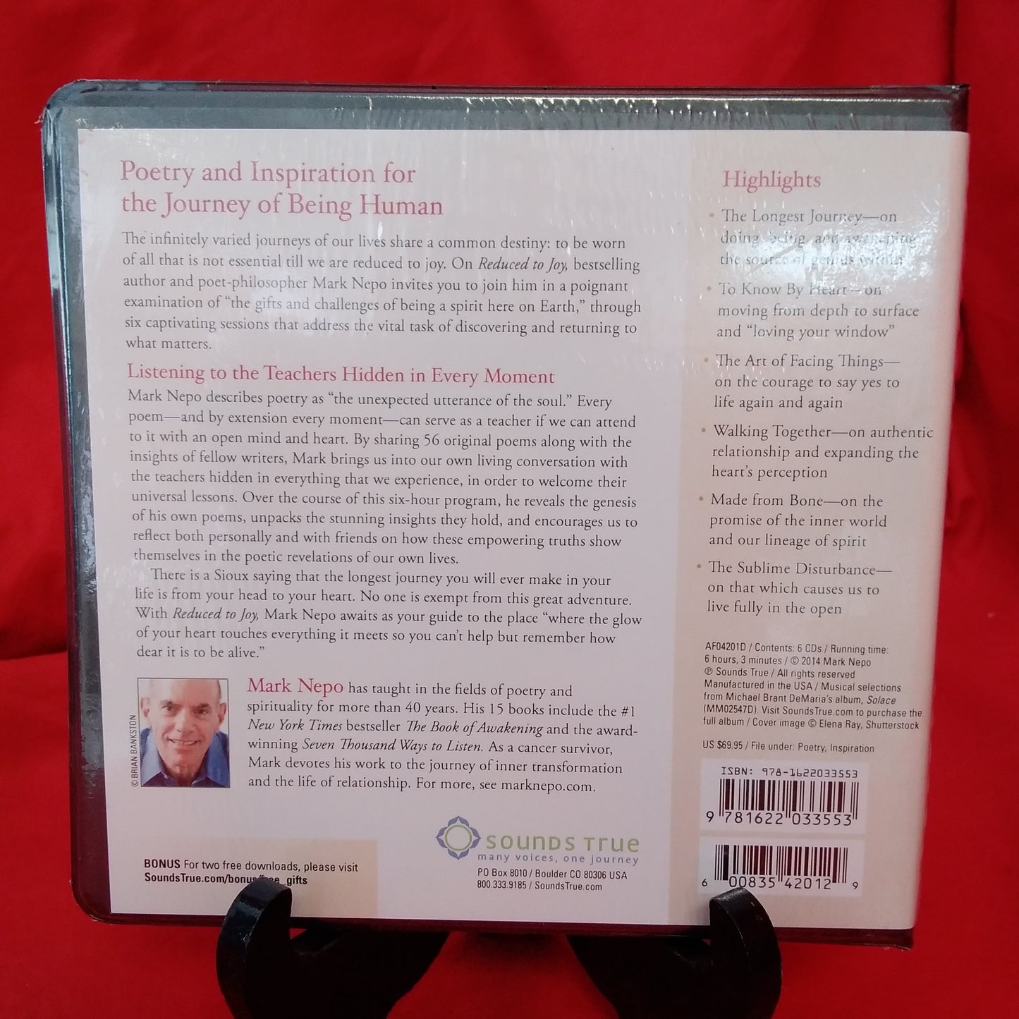 NIB - Reduced to Joy: The Journey from our Head to our Heart - Audio Learning Course 6 CD's