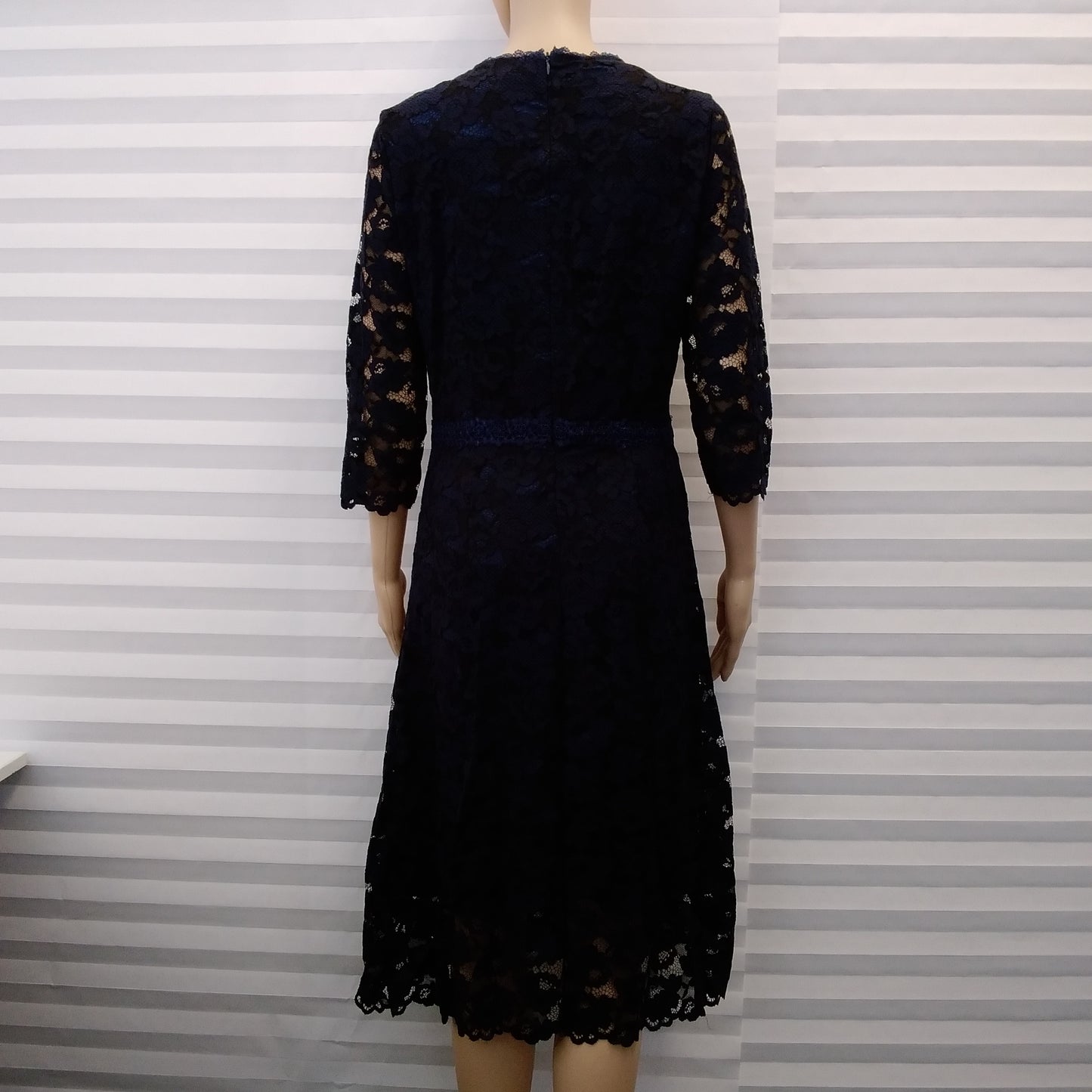 NWT - Stylewe Deep Blue Lace Formal Dress - XL (6-8)