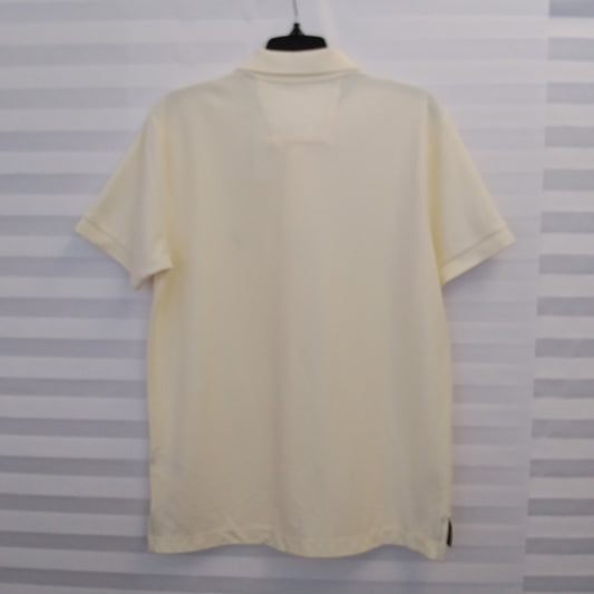 NWT - Nautica yellow Slim Fit Sailcream True Deck Shirt - S