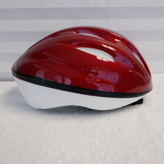 NEW - Helmets R Us Red Bicycle Helmet - Size: L (58-62cm)