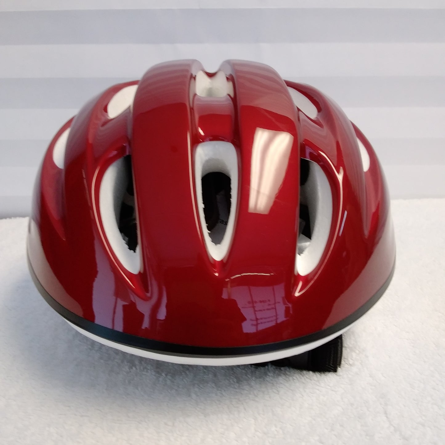 NEW - Helmets R Us Red Bicycle Helmet - Size: L (58-62cm)