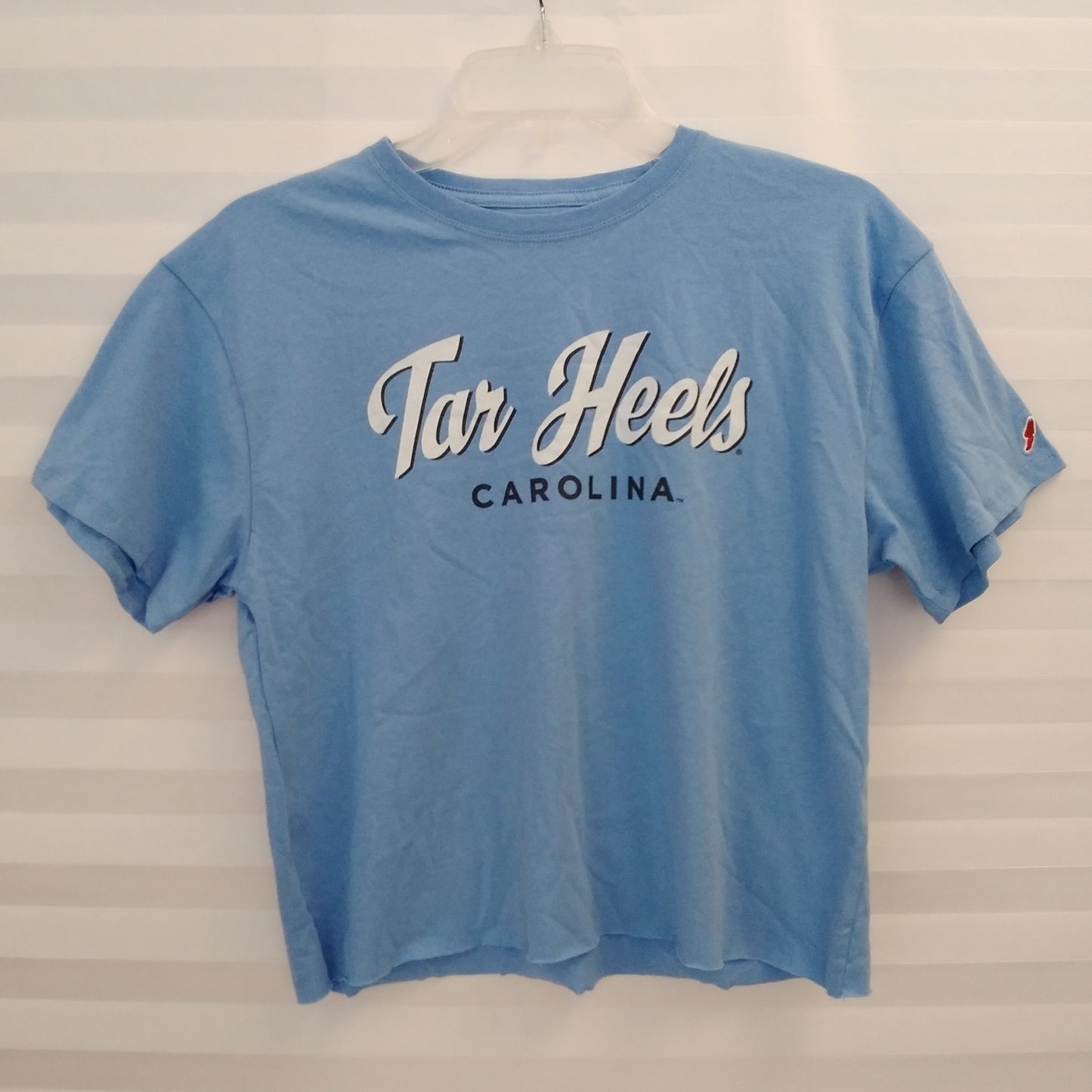 League 91 Blue Carolina Tar Heels Cropped Tee - M